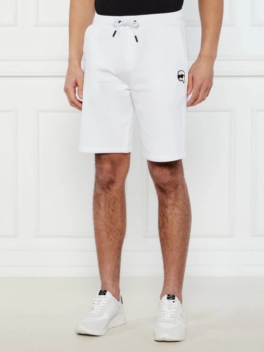 Zdjęcie produktu Karl Lagerfeld Szorty | Regular Fit biały