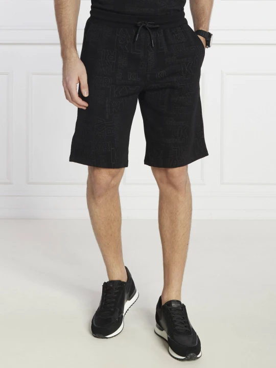 Zdjęcie produktu Karl Lagerfeld Szorty | Regular Fit czarny