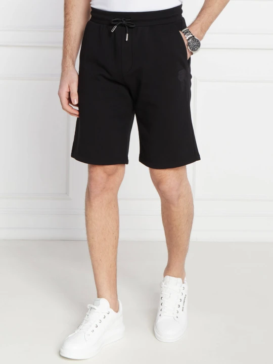Zdjęcie produktu Karl Lagerfeld Szorty | Regular Fit czarny