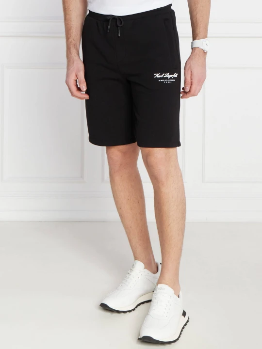 Zdjęcie produktu Karl Lagerfeld Szorty | Regular Fit czarny