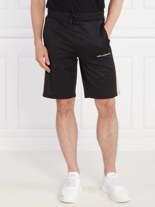 Zdjęcie produktu Karl Lagerfeld Szorty | Regular Fit czarny