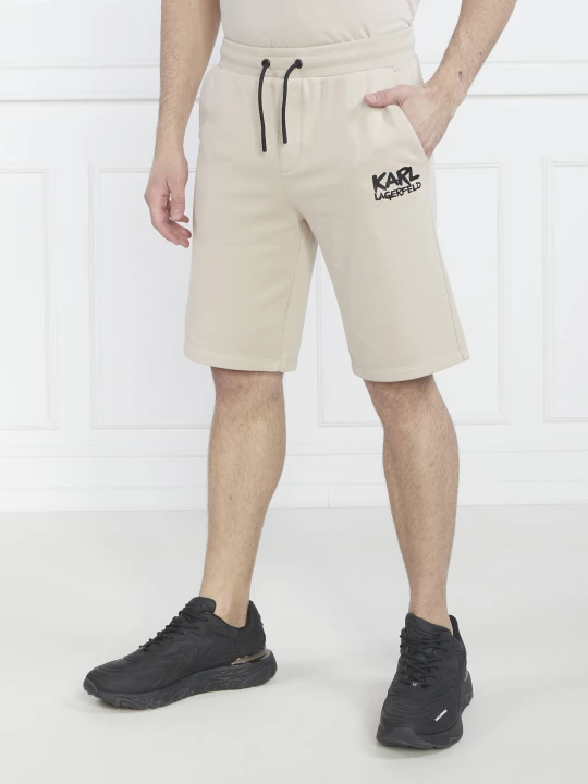 Zdjęcie produktu Karl Lagerfeld Szorty | Regular Fit beżowy