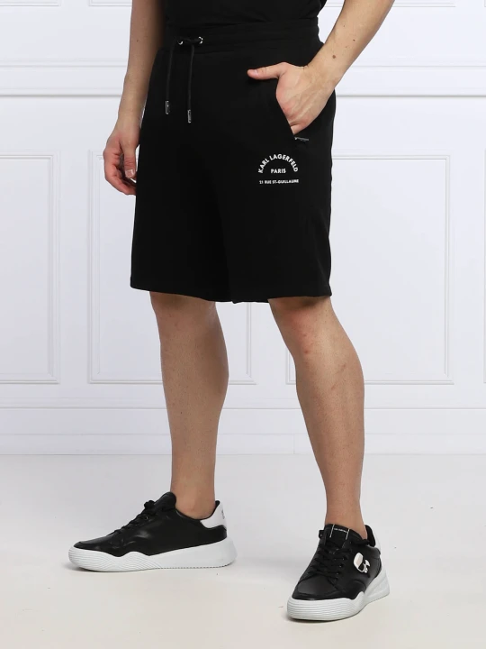 Zdjęcie produktu Karl Lagerfeld Szorty | Regular Fit czarny