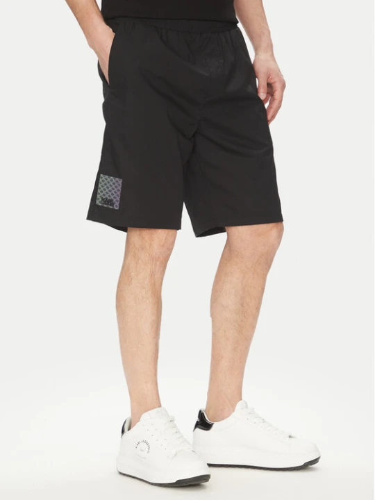 Zdjęcie produktu KARL LAGERFELD Szorty sportowe 265709 552600 Czarny Regular Fit