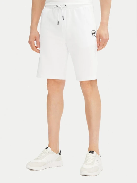 Zdjęcie produktu KARL LAGERFELD Szorty sportowe 705014 552900 Biały Regular Fit