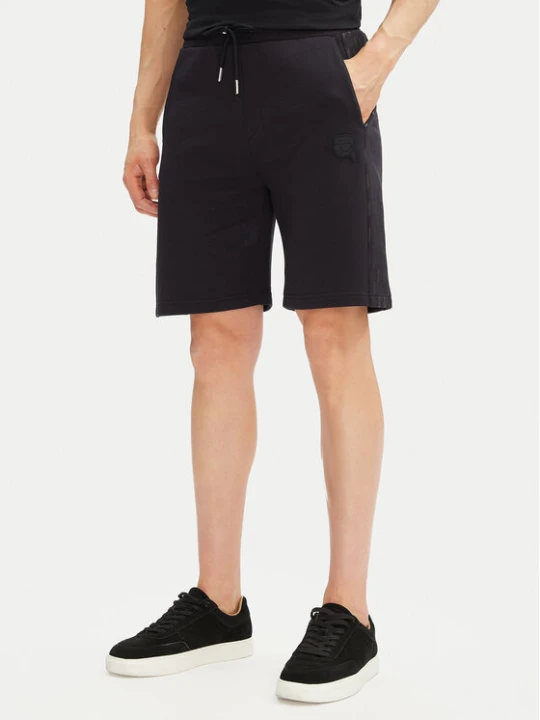 Zdjęcie produktu KARL LAGERFELD Szorty sportowe 705071 552951 Granatowy Regular Fit