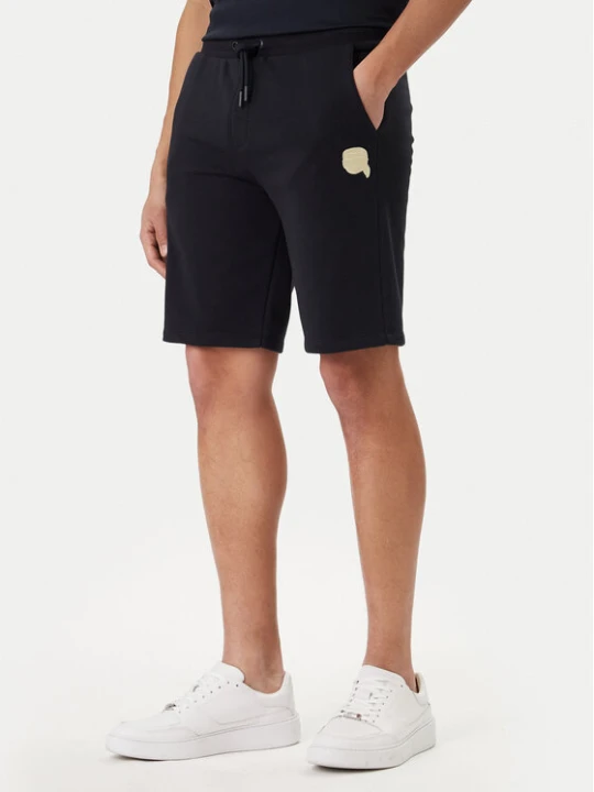 Zdjęcie produktu KARL LAGERFELD Szorty sportowe 705118 562900 Granatowy Loose Fit