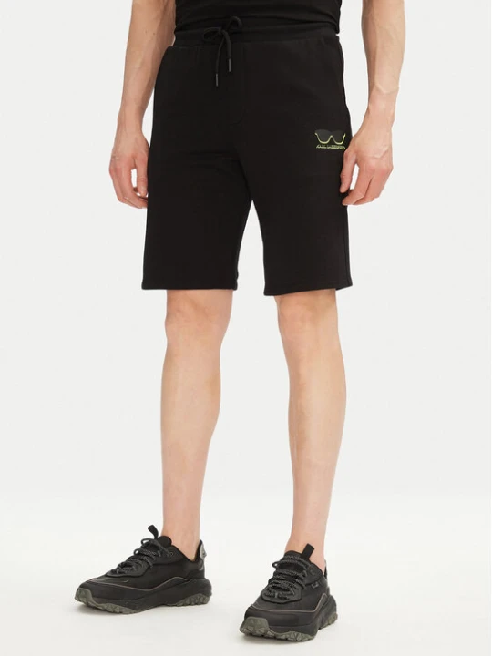 Zdjęcie produktu KARL LAGERFELD Szorty sportowe 705400 552917 Czarny Regular Fit