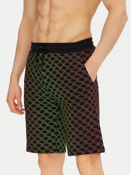 Zdjęcie produktu KARL LAGERFELD Szorty sportowe 705401 552917 Czarny Regular Fit