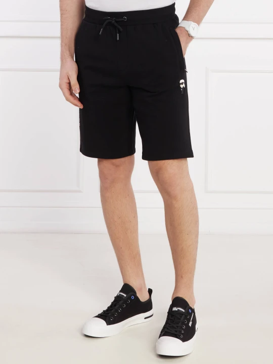 Zdjęcie produktu Karl Lagerfeld Szorty Sweat | Regular Fit czarny