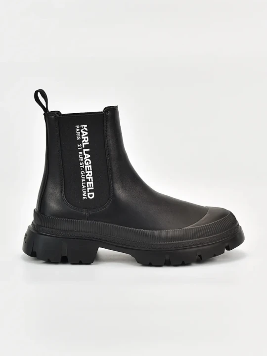 Zdjęcie produktu Karl Lagerfeld sztyblety męskie skórzane Trekka Mens czarny