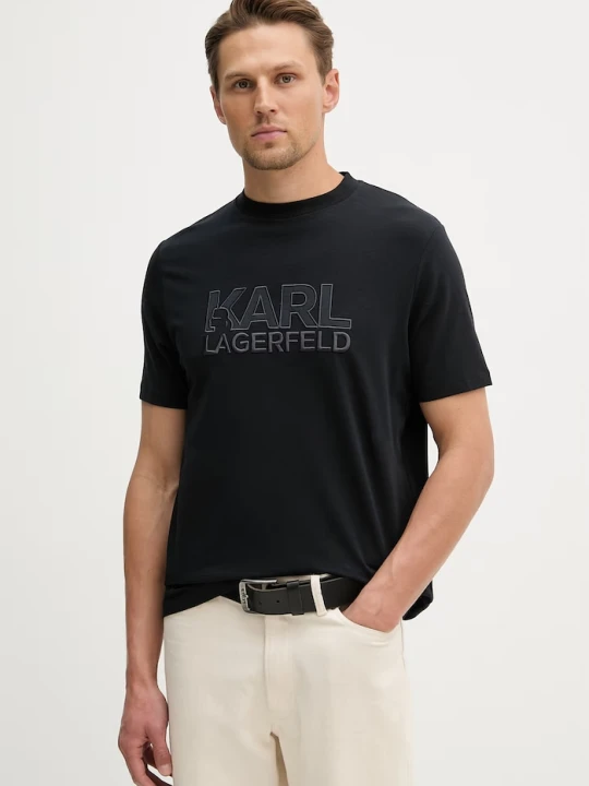 Zdjęcie produktu Karl Lagerfeld t-shirt granatowy