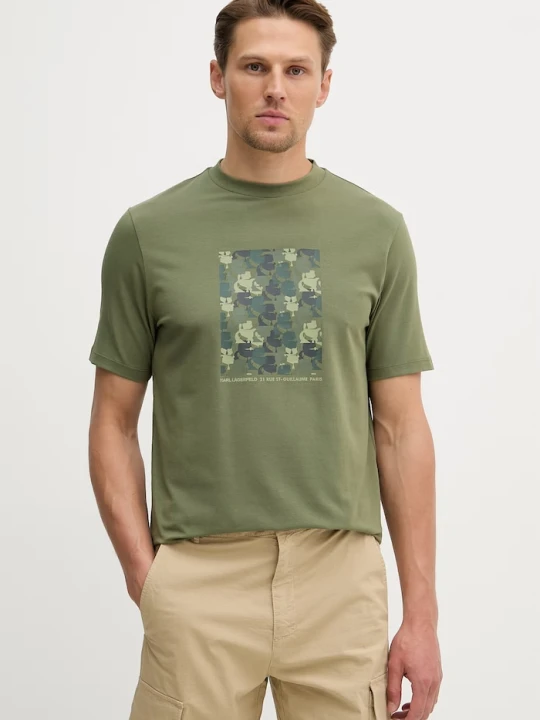 Zdjęcie produktu Karl Lagerfeld t-shirt zielony