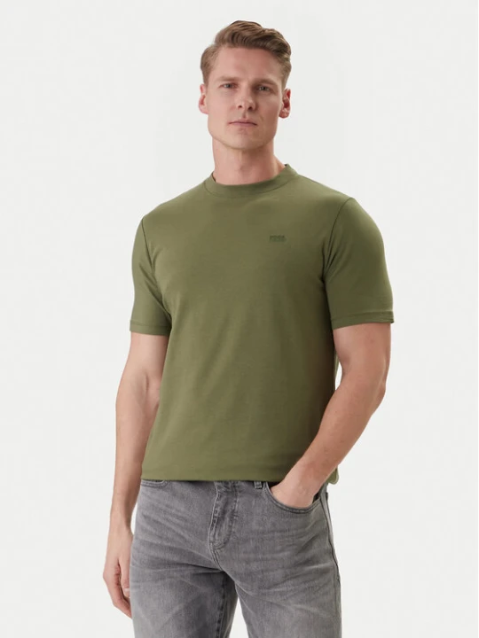 Zdjęcie produktu KARL LAGERFELD T-Shirt 755034 562235 Zielony Regular Fit