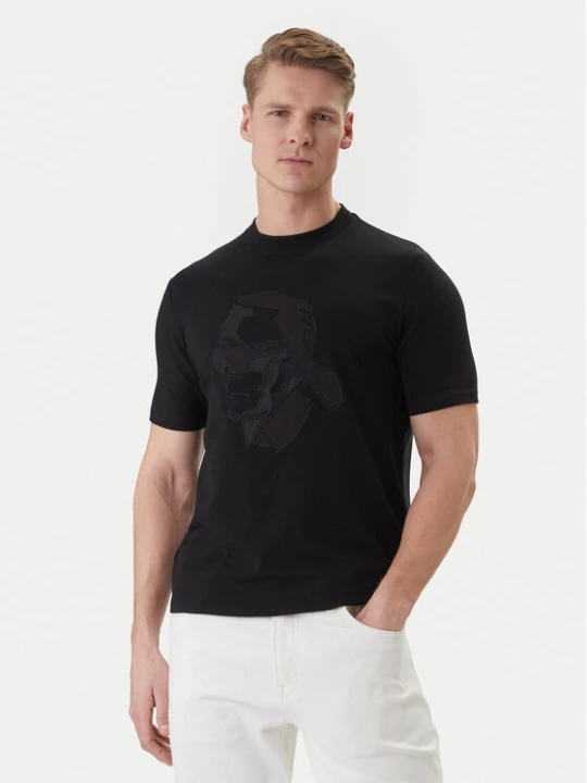 Zdjęcie produktu KARL LAGERFELD T-Shirt 755036 562221 Czarny Loose Fit