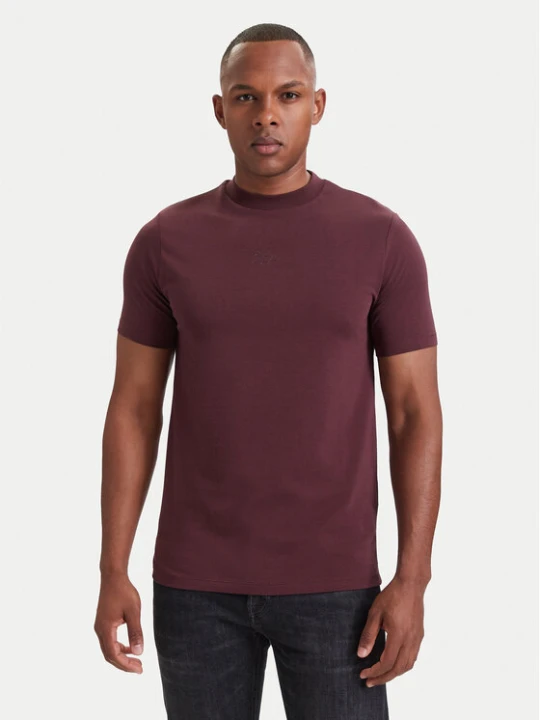 Zdjęcie produktu KARL LAGERFELD T-Shirt 755040 564235 Czerwony Regular Fit