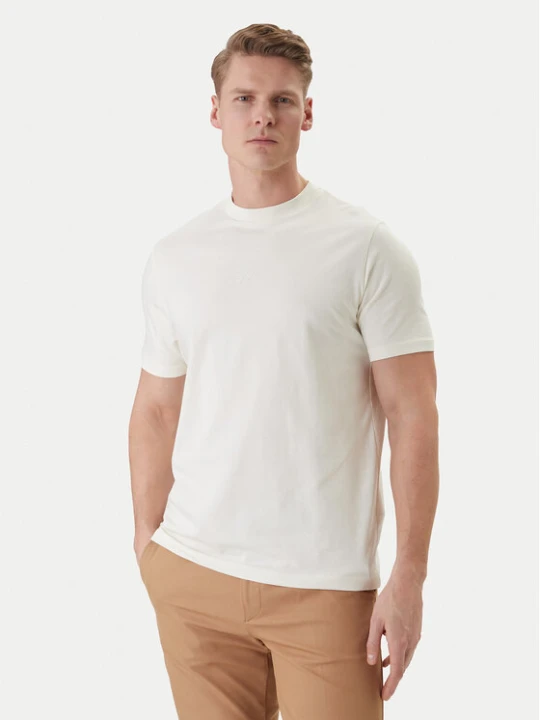 Zdjęcie produktu KARL LAGERFELD T-Shirt 755047 562235 Beżowy Regular Fit