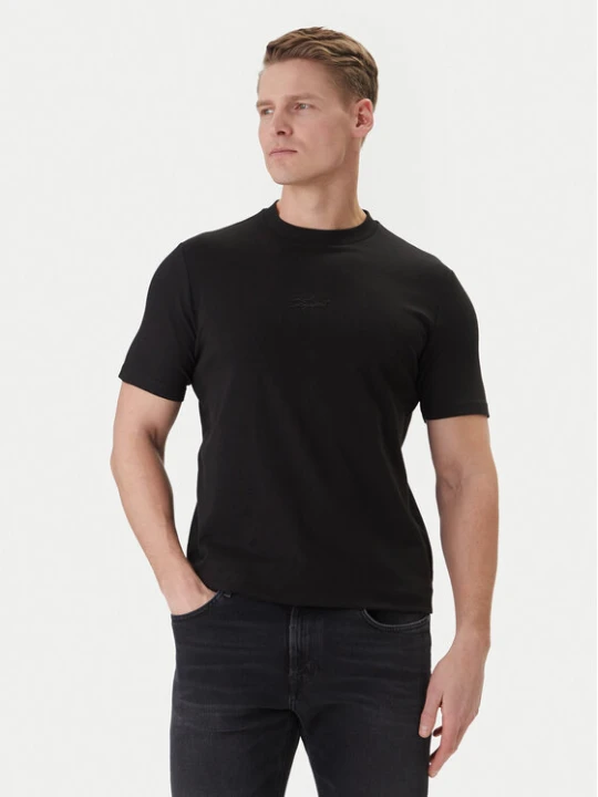 Zdjęcie produktu KARL LAGERFELD T-Shirt 755047 562235 Czarny Regular Fit