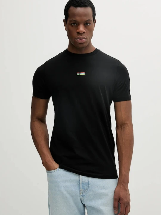 Zdjęcie produktu Karl Lagerfeld t-shirt bawełniany czarny