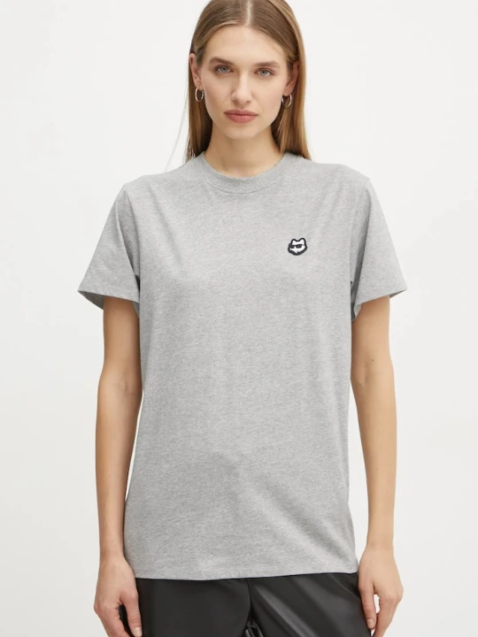 Zdjęcie produktu Karl Lagerfeld t-shirt bawełniany IKON szary
