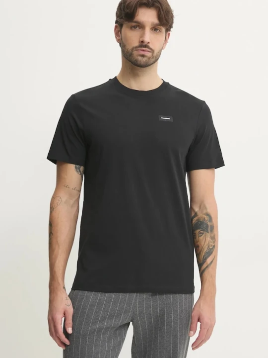 Zdjęcie produktu Karl Lagerfeld t-shirt bawełniany czarny