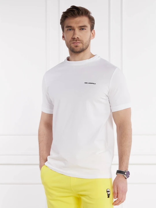 Zdjęcie produktu Karl Lagerfeld T-shirt | Classic fit biały