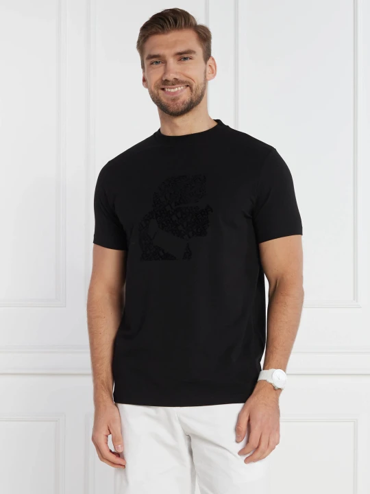 Zdjęcie produktu Karl Lagerfeld T-shirt CREWNECK | Regular Fit czarny