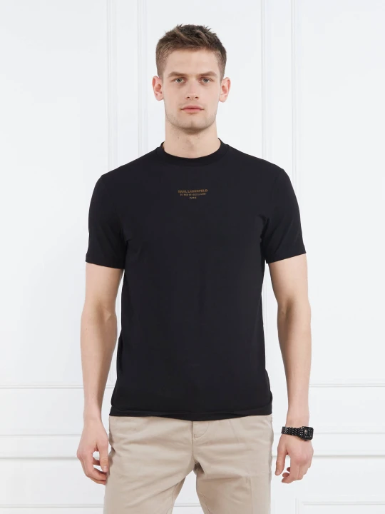 Zdjęcie produktu Karl Lagerfeld T-shirt CREWNECK | Regular Fit czarny