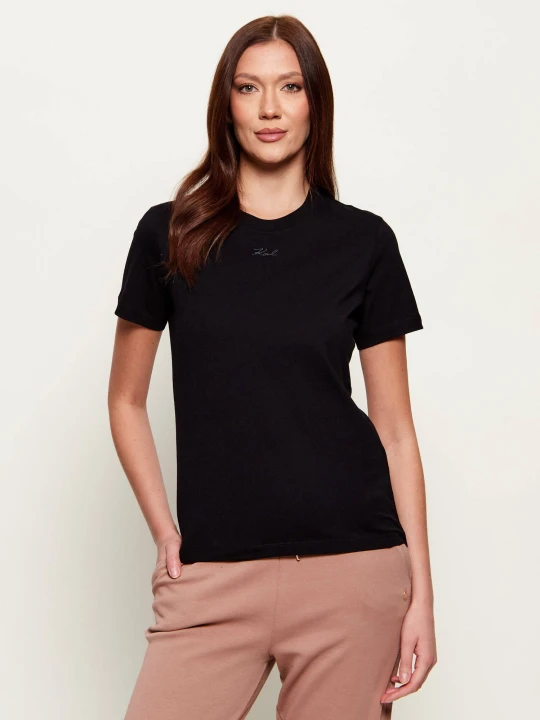 Zdjęcie produktu Karl Lagerfeld T-shirt Essential | Regular Fit czarny