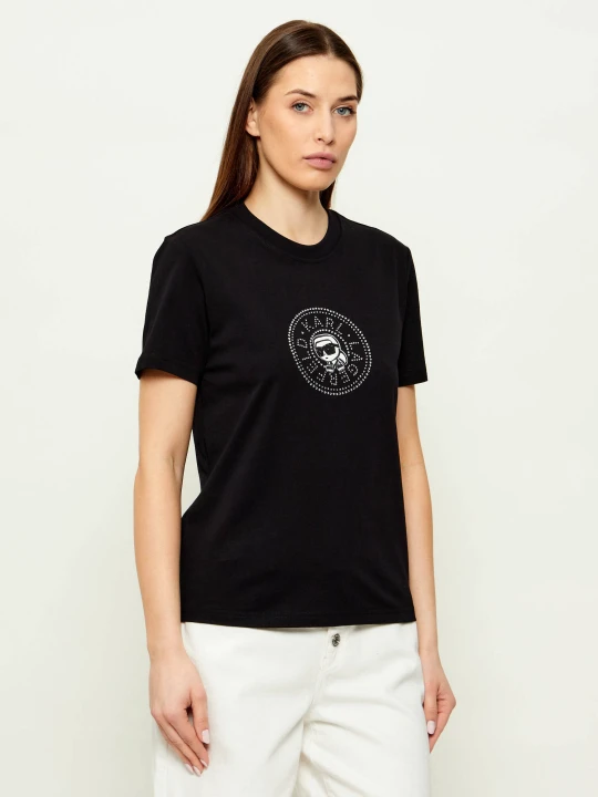 Zdjęcie produktu Karl Lagerfeld T-shirt Ikon | Regular Fit czarny
