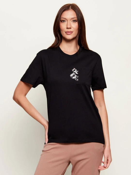 Zdjęcie produktu Karl Lagerfeld T-shirt Ikon | Relaxed fit czarny