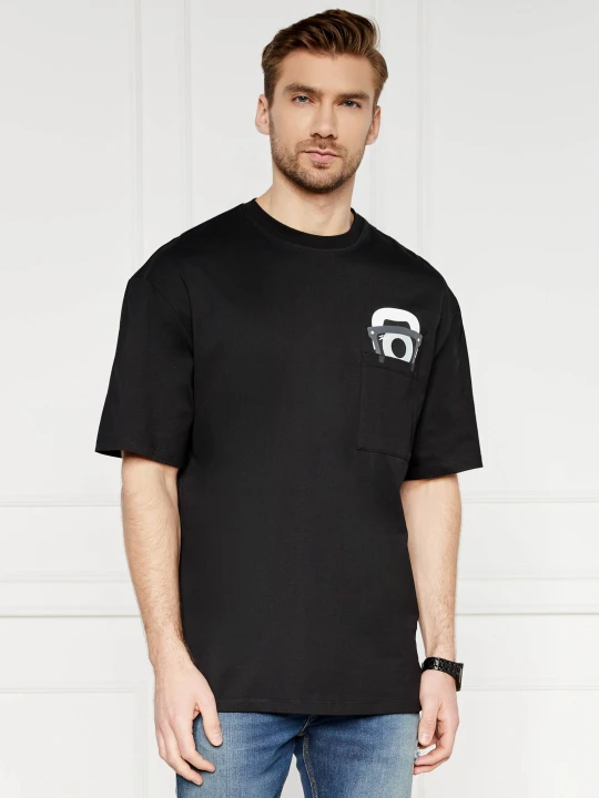 Zdjęcie produktu Karl Lagerfeld T-shirt KARL LAGERFELD X DARCEL DISAPPOINTS | Regular Fit czarny