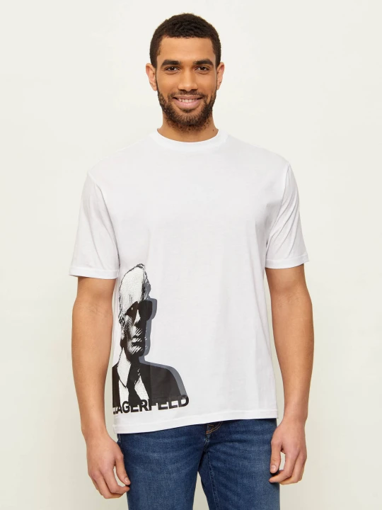 Zdjęcie produktu Karl Lagerfeld T-shirt | Loose fit biały