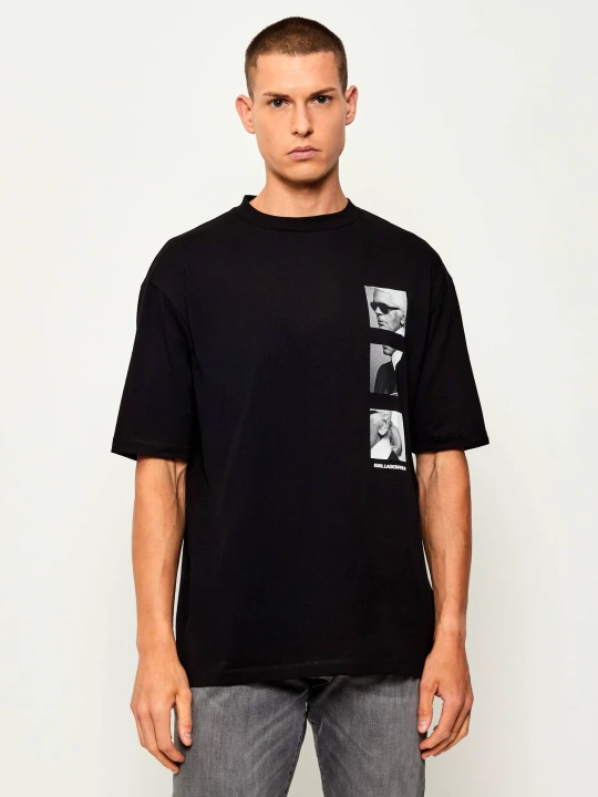 Zdjęcie produktu Karl Lagerfeld T-shirt | Loose fit czarny