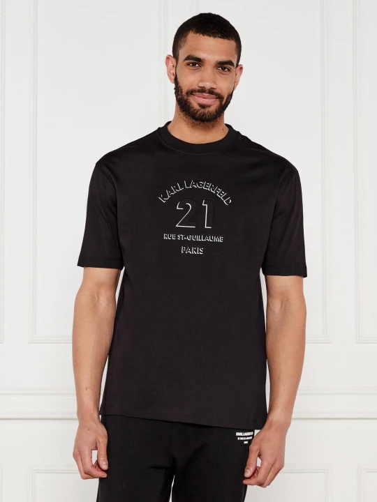 Zdjęcie produktu Karl Lagerfeld T-shirt | Loose fit czarny
