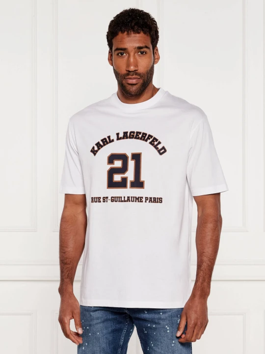 Zdjęcie produktu Karl Lagerfeld T-shirt | Loose fit biały