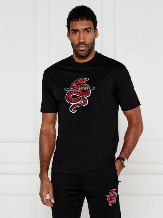 Zdjęcie produktu Karl Lagerfeld T-shirt | Loose fit czarny