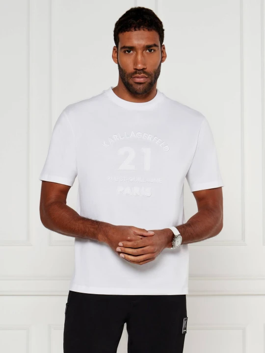 Zdjęcie produktu Karl Lagerfeld T-shirt | Loose fit biały