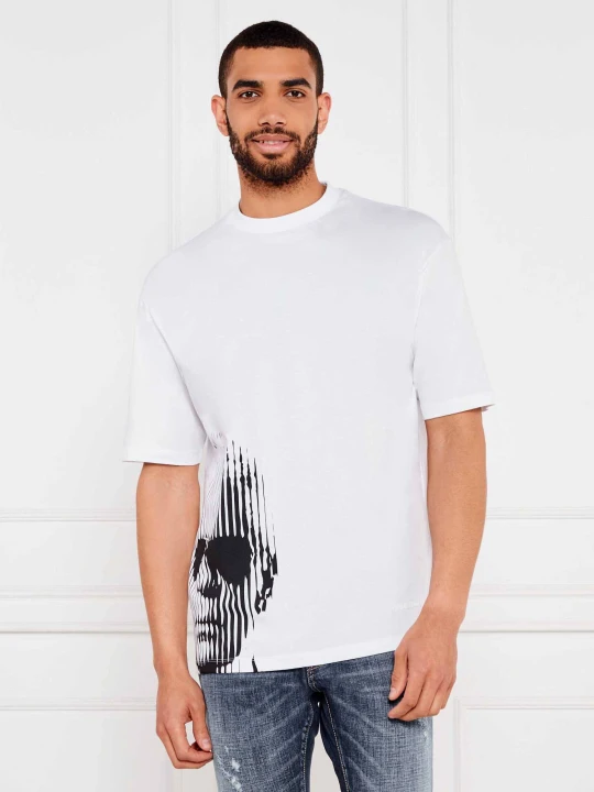 Zdjęcie produktu Karl Lagerfeld T-shirt | Oversize fit biały