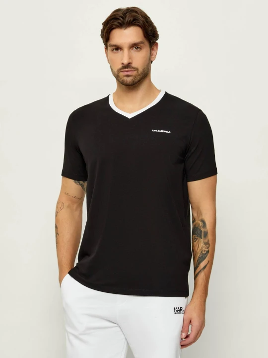Zdjęcie produktu Karl Lagerfeld T-shirt | Regular Fit czarny