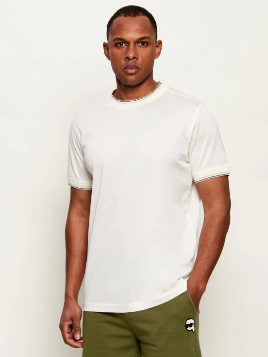 Zdjęcie produktu Karl Lagerfeld T-shirt | Regular Fit kremowy