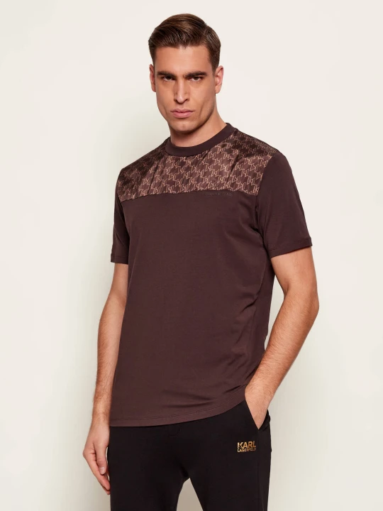 Zdjęcie produktu Karl Lagerfeld T-shirt | Regular Fit brązowy