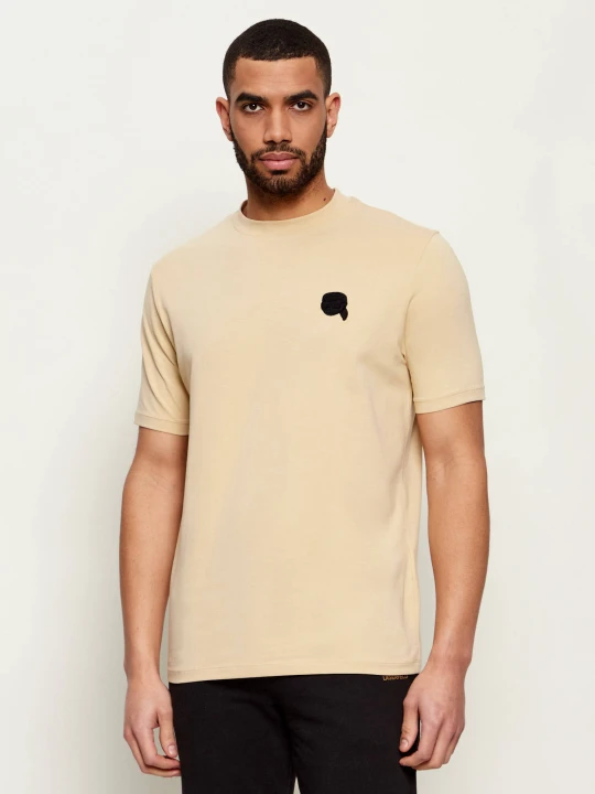Zdjęcie produktu Karl Lagerfeld T-shirt | Regular Fit beżowy