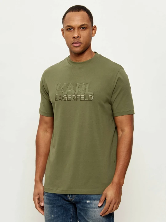 Zdjęcie produktu Karl Lagerfeld T-shirt | Regular Fit zielony