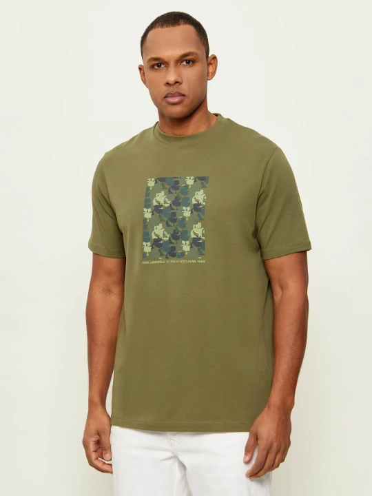 Zdjęcie produktu Karl Lagerfeld T-shirt | Regular Fit zielony