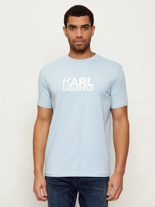 Zdjęcie produktu Karl Lagerfeld T-shirt | Regular Fit błękitny