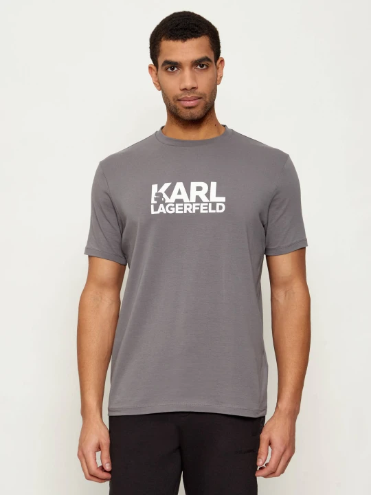Zdjęcie produktu Karl Lagerfeld T-shirt | Regular Fit szary