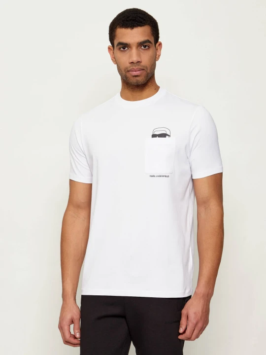 Zdjęcie produktu Karl Lagerfeld T-shirt | Regular Fit biały