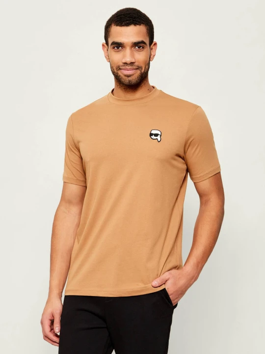 Zdjęcie produktu Karl Lagerfeld T-shirt | Regular Fit beżowy