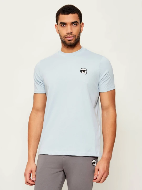 Zdjęcie produktu Karl Lagerfeld T-shirt | Regular Fit błękitny